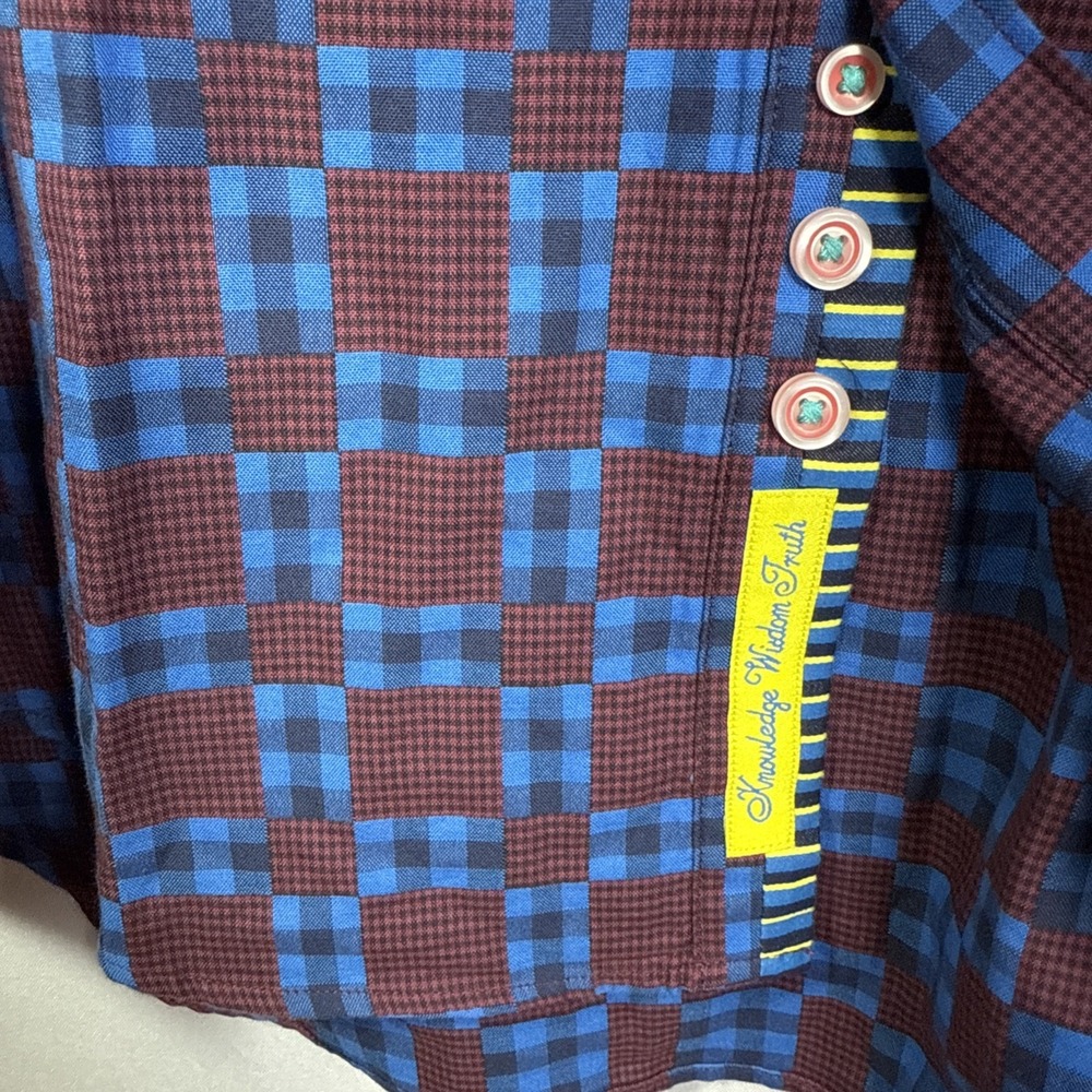 Robert Graham Infrared Long Sleeve Button Down Tailored Fit Shirt 2XL - Picture 12 of 14